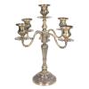 Tyenaza Candelabra, Metal Candle Stand Zinc Alloy Delicate Decorative Retro Candelabra for Dinner Table Fireplace Wedding view 1