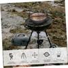 KICHOUSE Japanese Style Iron Serving Pot Sukiyaki Cooking Pot for Camping Versatile Hanging Cooking Pot for Hot Pot and Griddle Use Ideal for Japanese Cuisine view 3