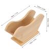 Atyhao Coffee Filter Holder, Wooden, Square Cone & Flat Bottom Filters, Organizer & Storage Rack view 2