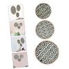 EXCEART 3pcs Bamboo Woven Wall for Boho Decor Rustic Hanging Storage Tray for Home Kitchen Stylish Wall Art for Fruits Vegetables and More view 4