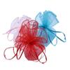 Hamthuit 10 Pcs 26 CM Large Organza Bags Organza Jewelry Pouches Wedding Favors and Gifts Round Organza Bag view 3