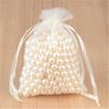 Hamthuit 50 Pcs/Pack Organza Bag Jewelry Packaging Bags Organza Gift Drawstring Bags Wedding Party Decor Bag view 1