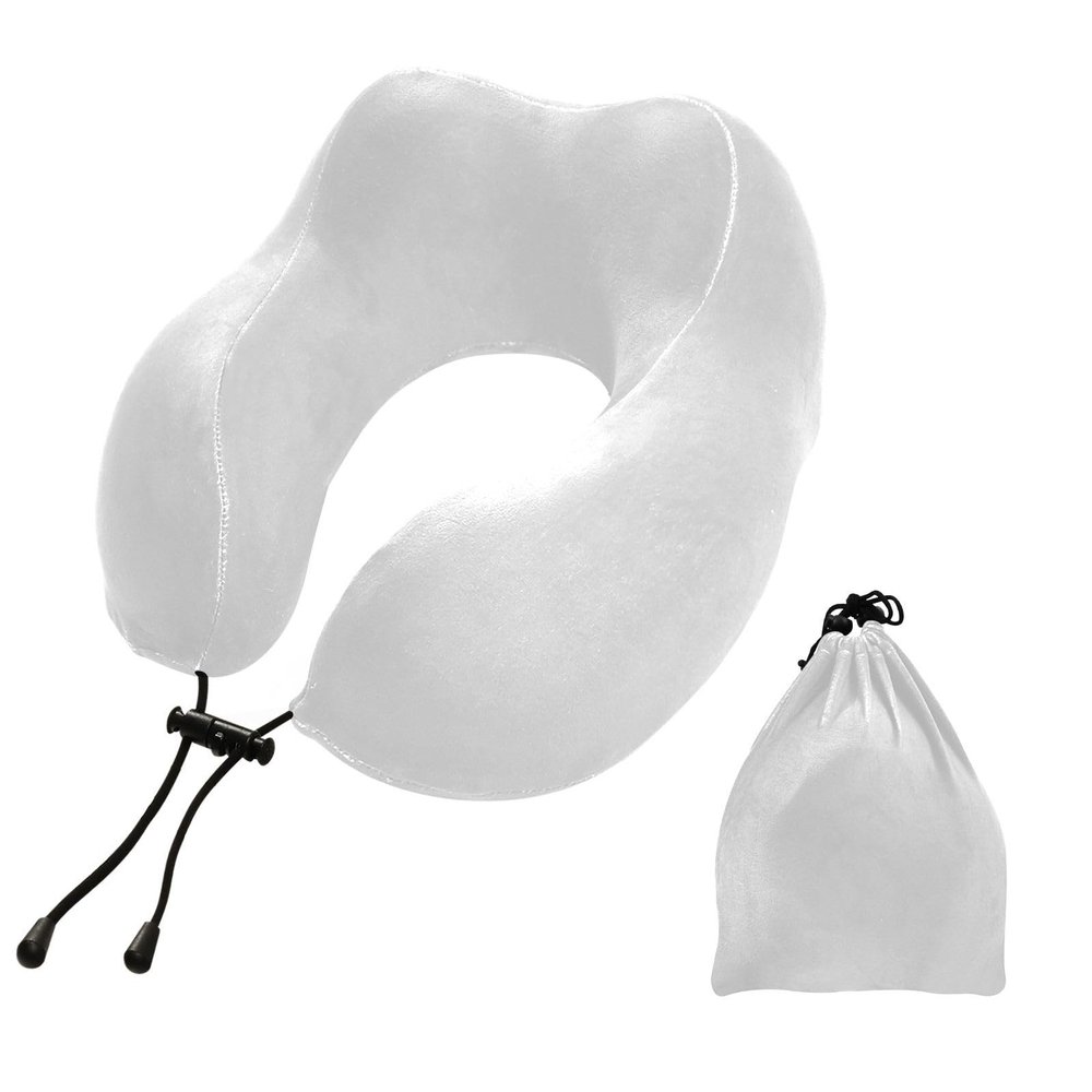UMIRIKO Travel Pillow Gainsboro Neck Pillow for Travel Car Seelping Bed, Memory Foam U-Shaped Neck Support Pillow Gainsboro