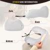 UMIRIKO Travel Pillow Gainsboro Neck Pillow for Travel Car Seelping Bed, Memory Foam U-Shaped Neck Support Pillow Gainsboro view 4