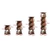 Bookcases Rotating Bookshelf 360 Book Storage Rack Wooden Picture Book Rack Living Room Multi-Layer Shelf Easy to Install Black Walnut (Size : 2 Layers (39 * 67cm)) view 3