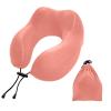 UMIRIKO Travel Pillow Salmon Neck Pillow for Travel Car Seelping Bed, Memory Foam U-Shaped Neck Support Pillow Salmon view 1