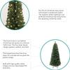 Naomi Home 7.5ft Pre-Lit Slim Pencil Christmas Tree view 3