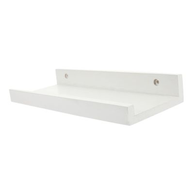 DECHOUS Multi-Function Floating Shelf Lip Compact Wall-Mounted Storage for Small Items Decorative Farmhouse Shelf for Bedroom Living and Bathroom