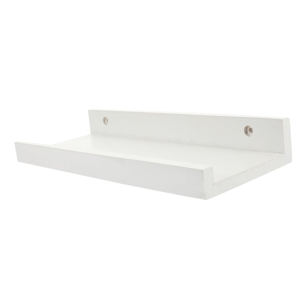 DECHOUS Multi-Function Floating Shelf Lip Compact Wall-Mounted Storage for Small Items Decorative Farmhouse Shelf for Bedroom Living and Bathroom