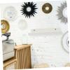 DECHOUS Multi-Function Floating Shelf Lip Compact Wall-Mounted Storage for Small Items Decorative Farmhouse Shelf for Bedroom Living and Bathroom view 4