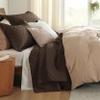 Bedsure Quilts King Size - Lightweight Bedspreads King Size with Basket Weave Pattern, Soft Quilt Bedding Set, Brown Comforter Set Coverlet for All Seasons with 2 Pillow Shams (106" x 96") view 4