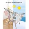 BAIYUN Drying quilt artifact, household drying clothes, indoor bedroom drying rack, folding drying rack, floor drying rack (Size : 1.5m) view 2