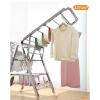 BAIYUN Drying quilt artifact, household drying clothes, indoor bedroom drying rack, folding drying rack, floor drying rack (Size : 1.5m) view 4