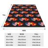 American Tigray Region Flag Heart Tigray Region American Throw Blanket Lightweight Flannel Fleece Blankets Warm and Cozy Throws for Winter Bedding and Couch 50"X40" Inches view 3