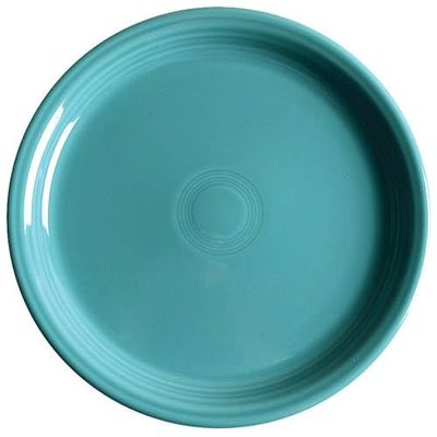 Fiesta Homer Laughlin Turquoise Bistro Deep Dinner Plate