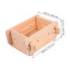 1 Set Tofu Mold Wooden Tofu Maker Tofu Pressing Mold Tofu Maker Mold Tofu Diy Mold Tofu Press Mold Curd Maker Tofu Making Die Tofu Making Tool Home Tofu Maker view 3