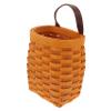 ibasenice 2pcs Fruit Basket for Living Room Hanging Produce Basket Wood Wall Storage view 2