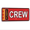 Tinworld Tin Sign: Aviation Sign Crew Room Sign FBO Airport metal Sign Decor D425 view 1