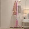 Balcony HangerModern Vertical Coat Hanger Tree Coat 12 Hooks Compartmentalized Storage Coat Rack Easy to Use in Any Room of The Home (Color : Pink) view 1