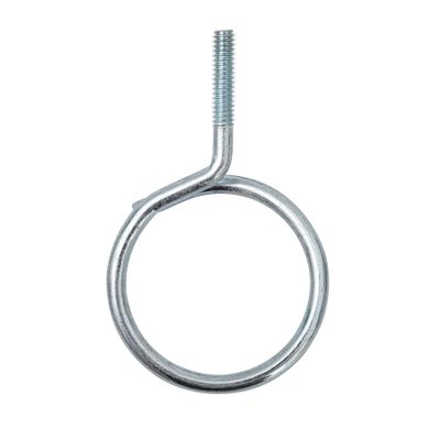 NIDAYE 1/4"-20 Machine Threaded Bridle Rings, 2" Diameter Heavy Duty Cable & Wire Support, Cable Ring Hangers for Low Voltage Management/Phone Lines/Ethernet/Coaxial, etc. 100 Packs