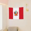 Rqwaaed Peru Flag Tapestry Perfectly Embellishes The Wall 29x37in view 4