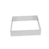 Anneome High-temperature Stainless Steel Cake Ring Square Mousse Mold Easy to Cut Non-stick Sanitary for Baking Pastry view 4