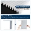 Pearwow Window Air Conditioner Side Panel with Frame,AC Insulation Side Panels Curtain Kit,Fits for Most 12000BTU Window AC Units view 4