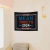 Rqwaaed Funny Election Design Mean Tweets 2024 Tapestry Perfectly Embellishes The Wall 29x37in view 4