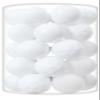 34ct White Mini Christmas Ball Ornaments Shatterproof Plastic Christmas Tree Decorations for Xmas Party Home Office Holiday Decor -Small Size (1.57"/ 40mm) view 1