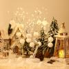 34ct White Mini Christmas Ball Ornaments Shatterproof Plastic Christmas Tree Decorations for Xmas Party Home Office Holiday Decor -Small Size (1.57"/ 40mm) view 4