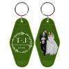 Grozon 200 Custom Wedding Favor Personalized Wedding Keychain Bulk Guests Souvenirs with Your Logo/Text/Picture (option4:200pcs) view 3