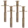 4pcs Spring Loaded Latches for Bed Rails Cabinet Spring Catch Window Screen Pin view 1