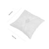 Wedding Ring Pillow, Ivory Satin Wedding Ring Pillow, Romantic Wedding Favors Gift Ring Box Pillow Cushion, Wedding Supplies Ivory Satin Flower Girl Basket Wedding Ring Cushion Pillow Lace Floral view 2