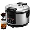 16L Commercial Pearl Cooker,Fully Automatic Pearl Pot Pearl Tapioca Cooker Pearl Maker Non-Stick Sago Cooker for Boba Tea & Bubble Tea & Milk Tea 110V view 2