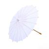 Paper Umbrella,Classic White DIY Paper Umbrella Parasol Wedding Bridal Party Decor Photo Prop for Wedding Parties Costumes Cosplay Decor(20CM,white) view 1