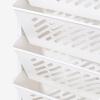 Syrisora Bookshelf Movable Bookshelf Large Capacity Rotatable Removable Plastic Practical Rolling Organization Shelf (6 Layer) view 4