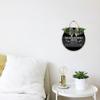 11x11in Funny Quote Farmhouse Decor Sign, Wooden Plaque for Home Living Room view 3
