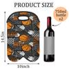 Basketball Player Wine Accessories For Wine Lovers Wine Bottle Tote Carrier Portable Wine Travel Bags Holds 2 Bottles view 2