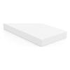 Furniture of America Santai 10" Memory Foam Certified CertiPur White Fabric Twin Mattress view 1