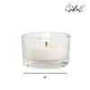 Sedlav Clear Tea Light Candle Holder Set of 12 - Elegant Glass Votive Candle Holders - Small, Versatile, and Stylish Candle Holders for Weddings, Home Decor, and Special Occasions view 4