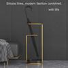 REMYS Umbrella Stand Holder Entryway Hallway Umbrella Stand Rack 60 Cm Tall Umbrella Stand HolderRound Umbrella Storage Rack for Hallway/Foyer/Indoor/Office, Black Removable Drip Tray, Gold view 4