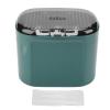QANYEGN Wall Moted Tissue Box, Plastic Clear Tissue Box, Kitchen Napkin Holder, Great for Kitchen, Bathroom, Office (Green) view 1