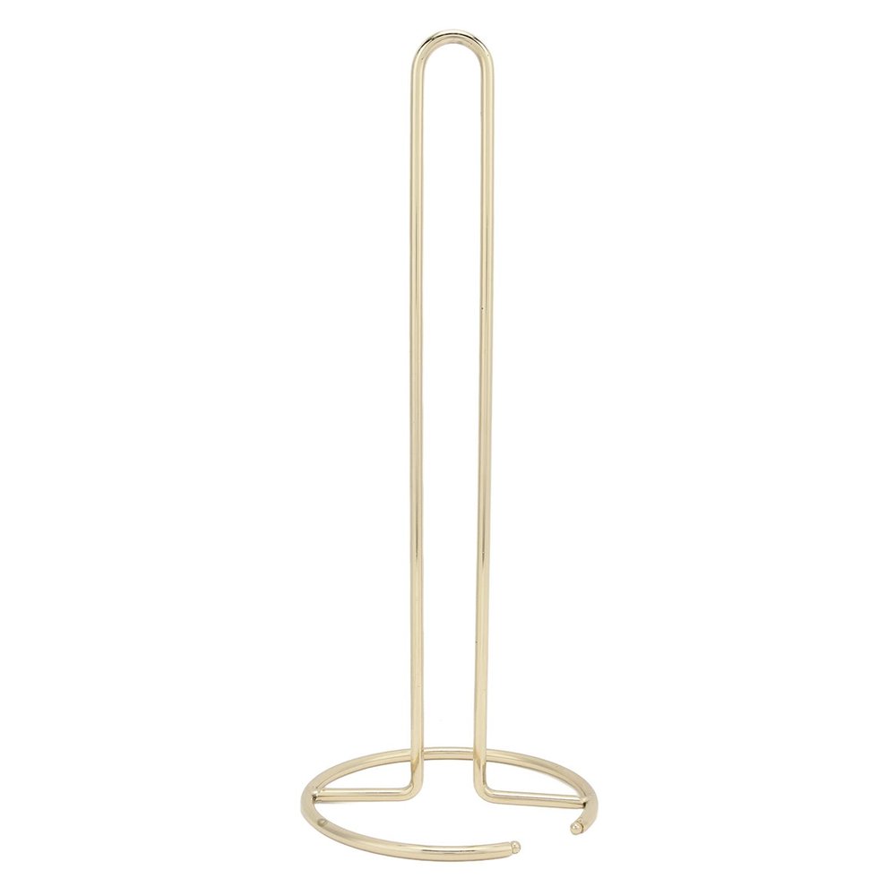 QANYEGN Wrought Iron Paper Towel Holder, Simple 1 Piece, Easy to Install, Suitable for Office, Kitchen, Bathroom Or Desktop Use(ld)
