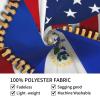 American Flag And El Salvador Flag Tapestry Wall Hanging Tapestries Wall Decorations For Home Dorm Bedroom Living Room Decor (29x37 Inch) view 4