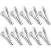 10PCS Serving Tongs, Small Kitchen Tongs,XEVOM Stainless Steel small Appetizer Tongs Mini Sugar Ice (5 Inch) view 1