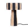 TOV Furniture Shelby Raffia Two-Tone Table Lamp view 4