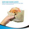 20 Pack Toaster Bags, Reusable Non-Stick Oven Bags for Grilled Cheese Sandwiches, Chicken, Nuggets, Panini and more (4 Sizes) view 4