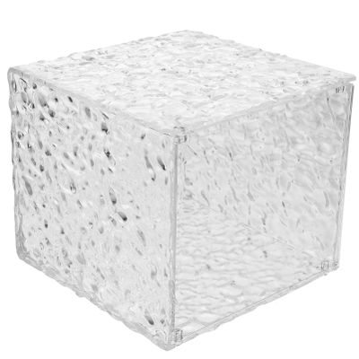 Alipis Elegant Acrylic Tissue Holder Paper Towel Dispenser European Style Box Cover