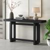 59.1 Inch Console Tables for Entryway, Contemporary Console Table,Long Console Table,Entryway Table for Hallway, Living Room, Foyer (Black) view 1