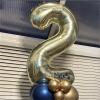 Light Gold Number 18 Birthday Balloons, 40 Inch Large Champagne Gold Foil Number 1 & 8 Balloons for 18 Year Old Boys Girls, Gold 18th Birthday Balloons for Women Men Anniversary Party Decorations view 4